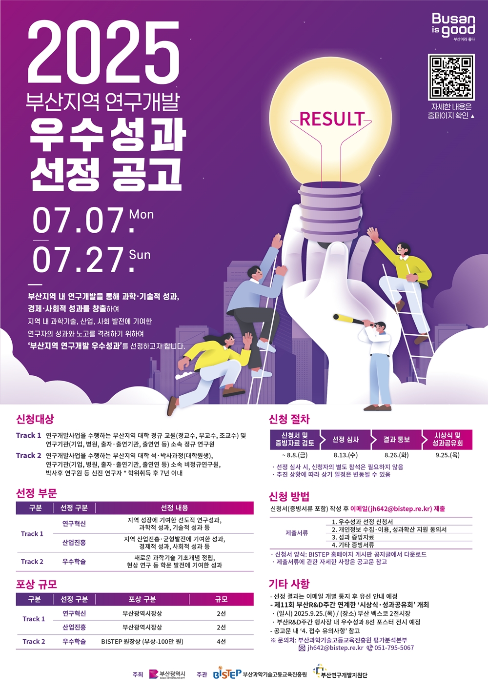 2025년 연구개발 우수성과 포스터